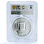 Ukraine 20 hryvnias Kyiv Futures Market KM-57 PR 70 PCGS silver coin 1997