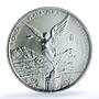 Mexico 1 onza Libertad Angel of Independence KM-613 MS 69 PCGS silver coin 1997