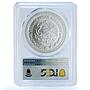 Mexico 1 onza Libertad Angel of Independence KM-613 MS 67 PCGS silver coin 1999