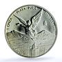 Mexico 1 onza Libertad Angel of Independence KM-613 PR 64 PCGS silver coin 1997