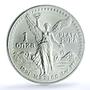 Mexico 1 onza Libertad Angel of Independence KM-494.2 MS69 PCGS silver coin 1991