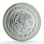 Mexico 1 onza Libertad Angel of Independence KM-494.2 MS69 PCGS silver coin 1991