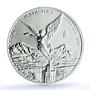 Mexico 1 onza Libertad Angel of Independence KM-639 MS 66 PCGS silver coin 2003