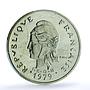 French Polynesia 20 francs Piedfort KM-9 P23 SP 65 PCGS silver coin 1979