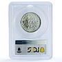 France 5 francs Piedfort KM-926 P404 SP 69 PCGS silver coin 1968