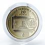 Ukraine 1 hryvna 20 Years of the Monetary Reform of Ukraine 2016