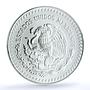 Mexico 1 onza Libertad Angel of Independence KM-494.2 MS68 PCGS silver coin 1991