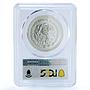 Mexico 1 onza Libertad Angel of Independence KM-494.4 MS69 PCGS silver coin 1995
