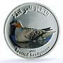 Oman 1 rial Spotted Sandgrouse KM-190 Bird Fauna PR 69 PCGS silver coin 2009