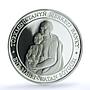 Turkmenistan 500 manat Mother Gurbansoltan Eje KM-91 PR 69 PCGS silver coin 2002