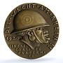 Germany Weimar Die Schwarze Schande Rhineland Kienast-262 bronze medal 1920
