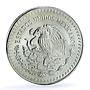 Mexico 1 onza Libertad Angel of Independence KM-494.1 Bullion silver coin 1987
