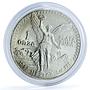 Mexico 1 onza Libertad Angel of Independence KM-494.1 Bullion silver coin 1987