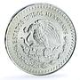 Mexico 1 onza Libertad Angel of Independence KM-494.1 Bullion silver coin 1987