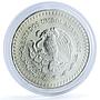 Mexico 1 onza Libertad Angel of Independence KM-494.1 Bullion silver coin 1987