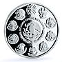 Mexico 5 pesos Observatorio KM-947 Chichen Itza Bullion proof silver coin 2012