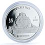 Mexico 5 pesos Observatorio KM-947 Chichen Itza Bullion proof silver coin 2012