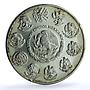 Mexico 2 onzas Libertad Angel of Independence KM-614 Bullion silver coin 1998
