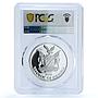 Namibia 10 dollars Friedrich III Germany KM-34 Monarchs PR 69 PCGS Ag coin 2009