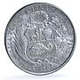 Peru 1 sol Decimal Seated Liberty RB Marks KM-196.5 silver coin 1879 YJ