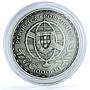 Portugal 1000 escudos Louis de Camoes KM-611 Poet Literature silver coin 1981