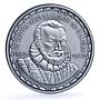 Portugal 1000 escudos Louis de Camoes KM-611 Poet Literature silver coin 1981