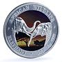 Zambia 5000 kwacha Elephant Colorized KM-142 Wildlife Bullion silver coin 2002