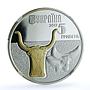 Ukraine 5 hryvnias Auroch Bull KM-875 Momuments Fauna PF 69 NGC silver coin 2017