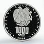 Armenia 1000 dram Armenian Currency proof silver coin 1994