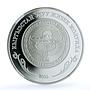 Kyrgyzstan 10 som Lake Issykkul KM-34 Great Silk Road PF 69 NGC silver coin 2009