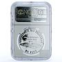 Philippines 25 piso Conference KM-228 United Nations PF 69 NGC silver coin 1979
