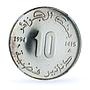 Algeria 10 dinars Abdelhamid Benbadis KM-135 MS 66 NGC silver coin 1994