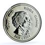 India 20 rupees Indira Gandhi Death KM-241 Politics MS 66 NGC CuNi coin 1985