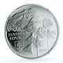 Slovakia 500 korun Low Tatras Bear KM-106 Flora Fauna PF 70 NGC silver coin 2008