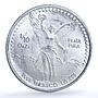Mexico 1/10 onza Libertad Angel of Independence KM-543 Bullion silver coin 1993