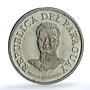 Paraguay 50 10 5 1 guaranies Set Republic Commemorative proof steel coins 1975