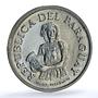 Paraguay 50 10 5 1 guaranies Set Republic Commemorative proof steel coins 1975