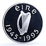Ireland 1 pound United Nations UN KM-30 Anniversary Bird proof silver coin 1995