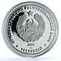 Transnistria 100 roubles Cathedral Archangel Michael KM-90 silver coin 2000