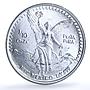 Mexico 1/10 onza Libertad Angel of Independence KM-543 Bullion silver coin 1992