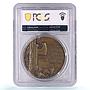 Italy Victor Emmanuel II Fascist Party Mission Japan MS63 PCGS bronze medal 1938