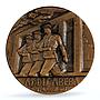 Italy Mussolini Capture Addis Abeba Ababa Ethiopia MS 65 PCGS bronze medal 1936