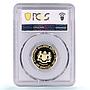 Malaysia 200 ringgit 3rd Malaysian 5 Year Plan KM-18 PR 70 PCGS gold coin 1976