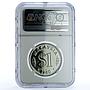 Malaysia 1 ringgit Parliament House KM-9.1 Building PF 69 NGC CuNi coin 1980