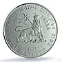 Ethiopia 10 dollars Haile Selassie I KM-53 PR 67 PCGS silver coin 1972 (1964)