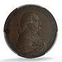 Mexico Carlos IV Proclamation Grove-C-203b Knight AU PCGS bronze medal 1791