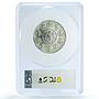 Mexico 2 onzas Libertad Angel of Independence KM-614 MS 67 PCGS silver coin 1996