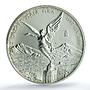 Mexico 2 onzas Libertad Angel of Independence KM-614 MS 65 PCGS silver coin 1997