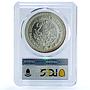 Mexico 1 onza Libertad Angel of Independence KM-613 MS 67 PCGS silver coin 1999
