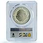 Costa Rica 3000 colones San Juan Hospital KM-234 PR 62 PCGS silver coin 1994
